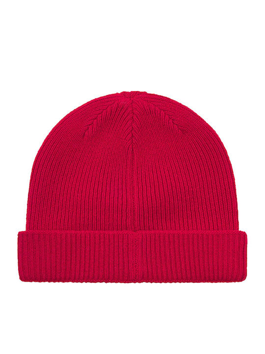 Beanie Männer Beanie Gestrickt in Rot Farbe