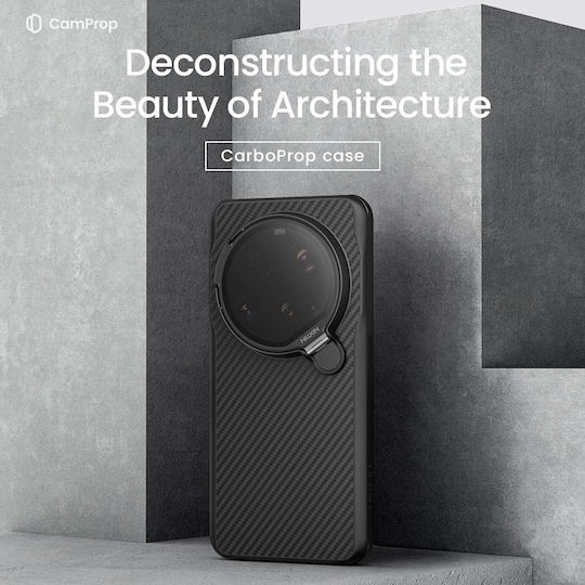 Nillkin Carboprop Back Cover Aramid Fiber / Silicone 0.5mm Black (Xiaomi 15 Ultra)