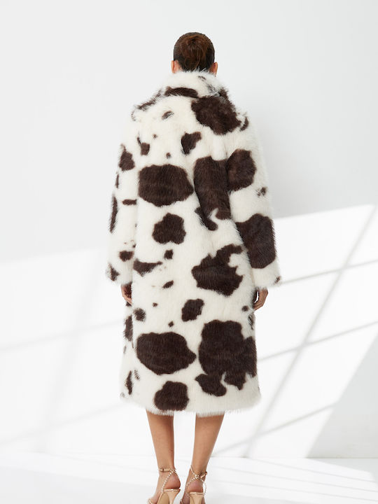 Women's Short Fur Animal Print
