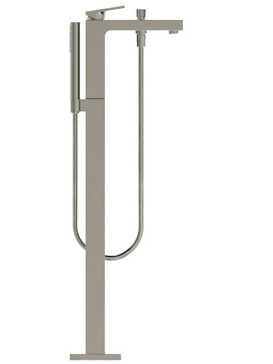Ideal Standard Extra Αναμεικτική Μπαταρία Μπανιέρας Ασημί