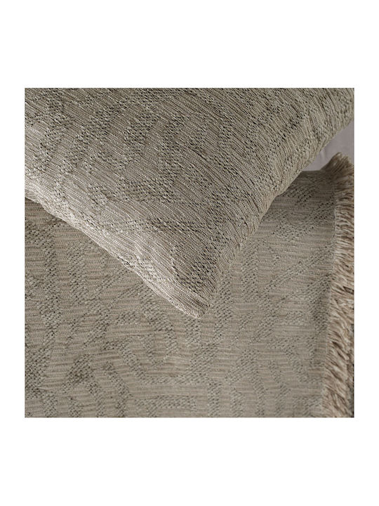 Rythmos Melie Ριχτάρι Τριθέσιου Καναπέ Chenille 180x280εκ. Μπεζ 117-177-3025