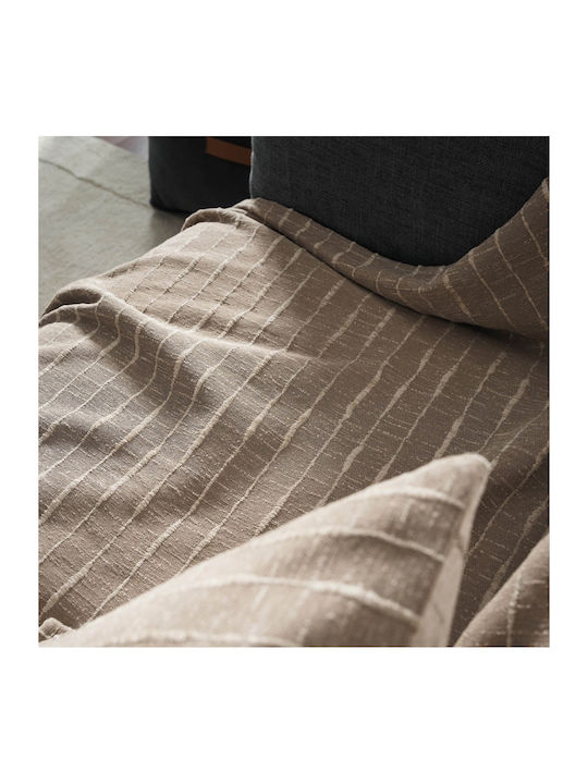 Gofis Home Bej Cuvertură Pentru Canapea 4 Locuri Jacquard 180x350cm Bej 148/06