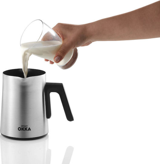 Greek & Espresso Device Okka Rich Moka Pot Ok0027 Chrome