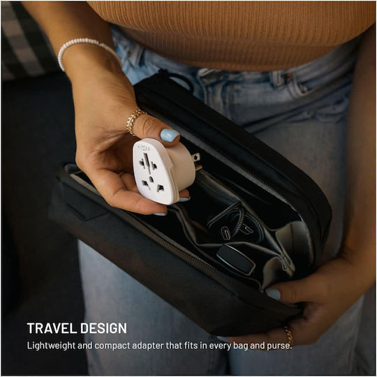 Fixed to Universal Plug Adapter