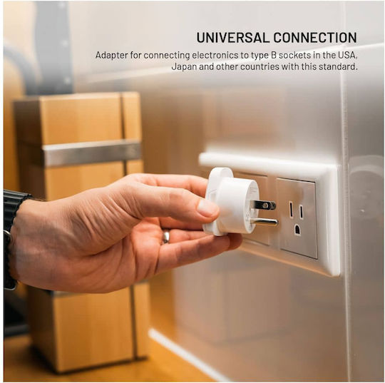 Fixed to Universal Plug Adapter