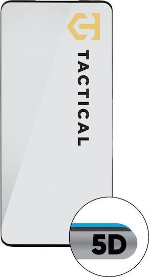 Tactical 5D 0.33mm Tempered Glass Μαύρο (Redmi Note 14 Pro 4G)