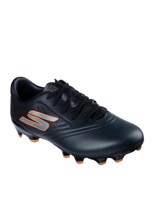 Skechers Razor 1.5 Academy Fg Football Shoes with Cleats Black