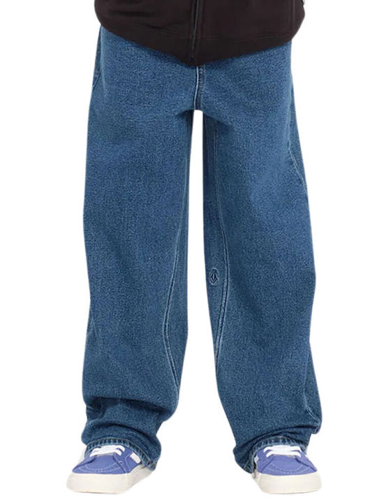 Volcom Freazy Παιδικό Τζιν Παντελόνι Washed Blue