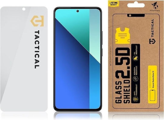 Tactical 2.5D 0.33mm Tempered Glass (Redmi Note 13 4G)