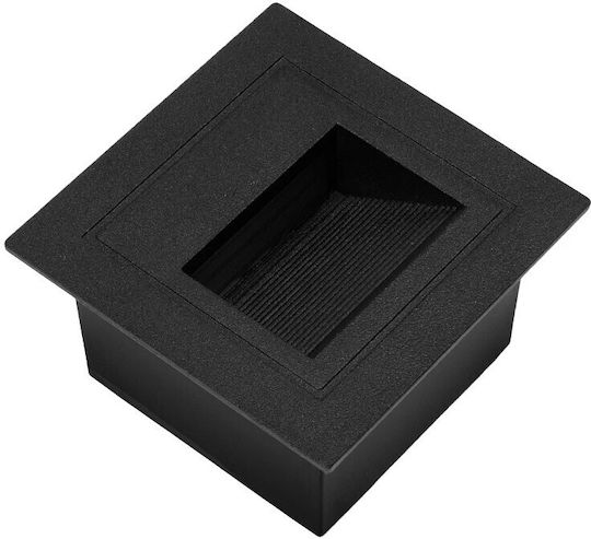 kelvo Stepart Wandmontierte Außenbeleuchtung Deckenleuchte LED IP65 3W mit Warmweißem Licht 8.5x5x8.5cm