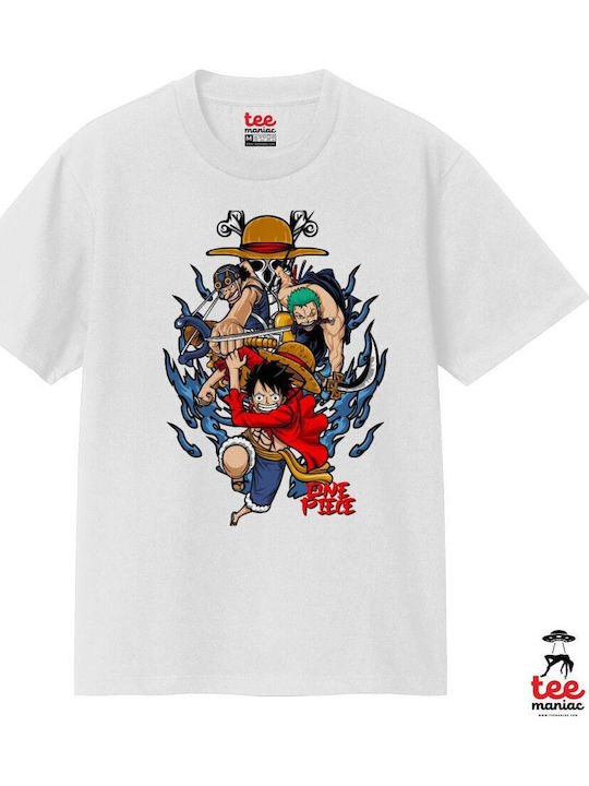 One Piece Κλασικό T-shirt Διπλής Ραφής Χωρίς Πλευρικές Ραφές Λευκο 100% Βαμβάκι Vegan & Oeko-tex Πιστοποιημένο One Piece Κλασικό T-shirt Διπλής Ραφής Χωρίς Πλευρικές Ραφές Λευκο 100% Βαμβάκι Vegan & Oeko-tex Πιστοποιημένο