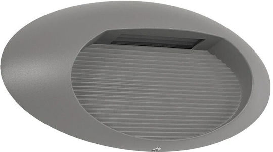 kelvo Stepart Wandmontiertes Außenbeleuchtung LED IP65 3W mit Warmweißem Licht 26x5.5x13cm