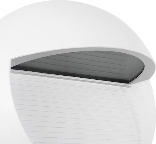 kelvo Stepart Wandmontierte Außenbeleuchtung LED IP65 3W mit Warmweißem Licht 16x8x16cm