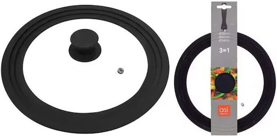 Universal Lid Silicone Edge 3in1 Ø24 26 28cm