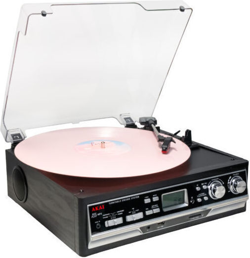 Akai Proffesional ATT-15SE 110584-0046 Πικάπ με Προενίσχυση και Ενσωματωμένα Ηχεία Μαύρο