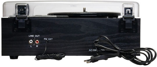 Akai Proffesional ATT-15SE 110584-0046 Πικάπ με Προενίσχυση και Ενσωματωμένα Ηχεία Μαύρο