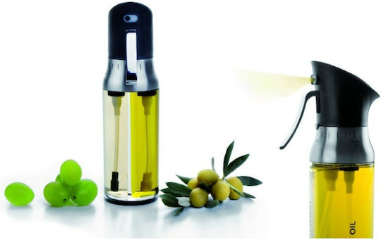 Ibili Behälter für Öl-Essig mit Sprühfunktion Ölkanne Spray Glas 200ml 790300