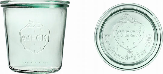 Weck Σετ Λαδόξιδο Γυάλινο με Ροή 580ml