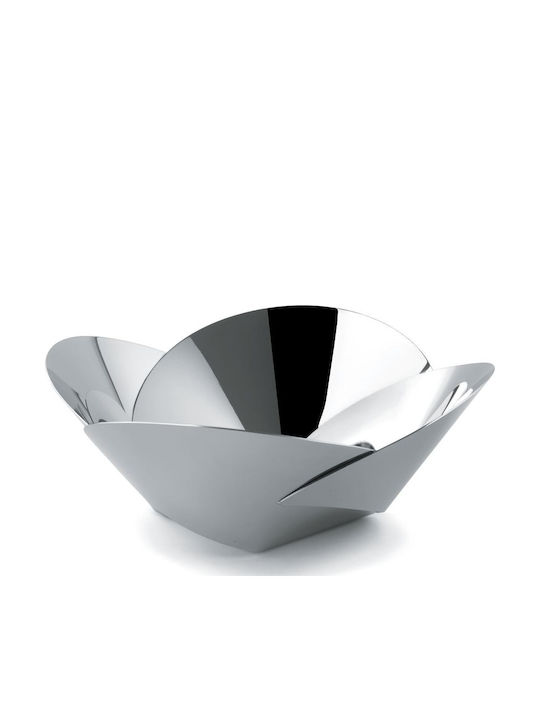 Alessi Pianissimo Καλάθι Ψωμιού Inox Ασημί 17.5x17.5x6.5cm Alessi Pianissimo Καλάθι Ψωμιού Inox Ασημί 17.5x17.5x6.5cm