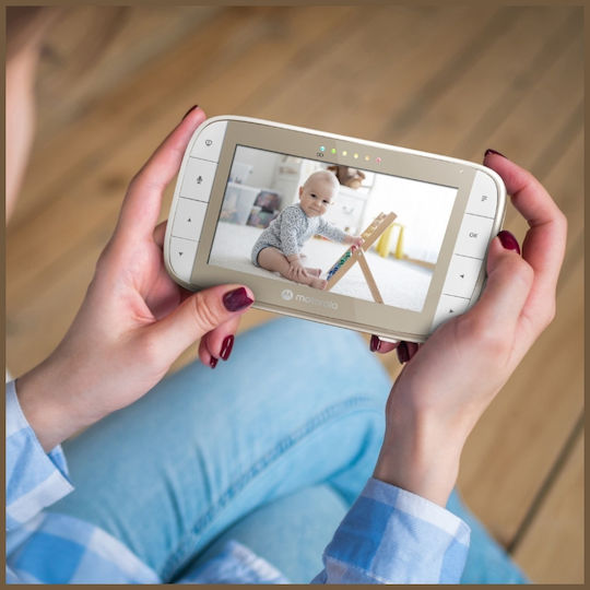 Motorola Baby Monitor with Camera & Screen 5" , Two-way Communication & Lullabies