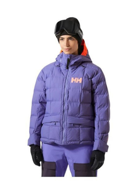 Helly Hansen Emiko Ridable 66061-690 Γυναικείο Μπουφάν για Σκι & Snowboard BLACK IRIS / FAIRY TALE