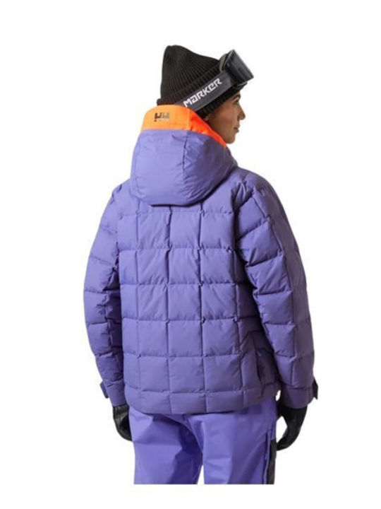 Helly Hansen Emiko Ridable 66061-690 Γυναικείο Μπουφάν για Σκι & Snowboard BLACK IRIS / FAIRY TALE