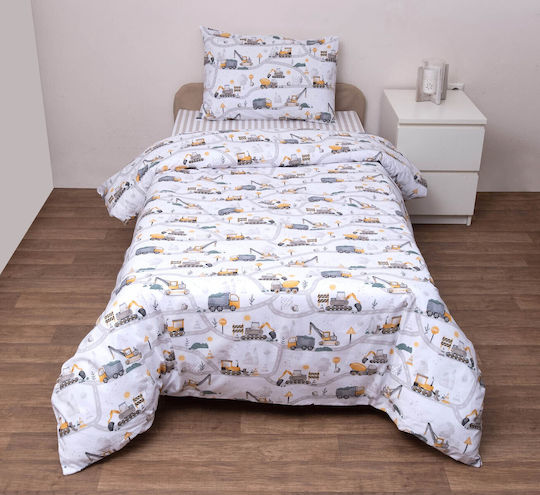 Viopros Трак Детско Одеяло Памучно Многоцветно 120x160см