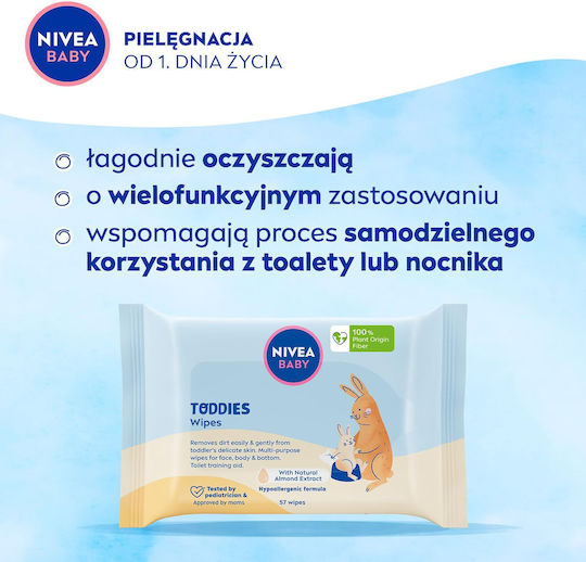Nivea Baby Toddies Babytücher 57Stk