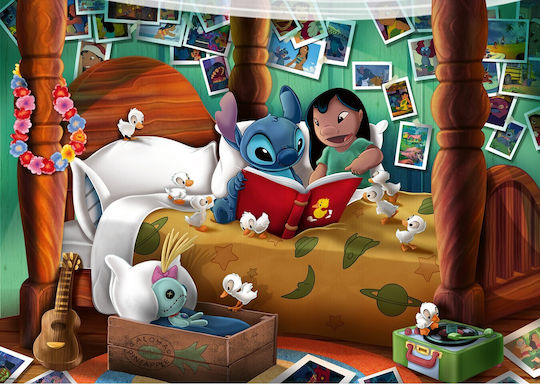 Lilo & Stitch Puzzle 2D 1000Stk.