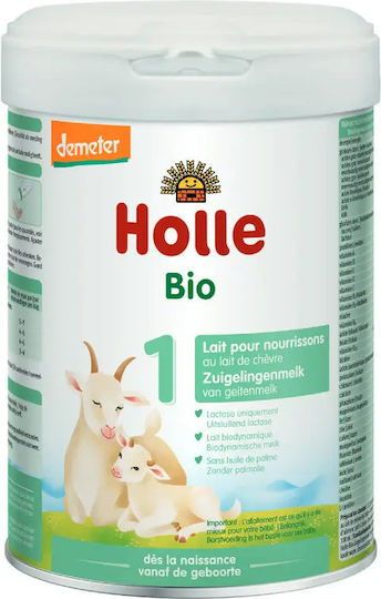 Holle Γάλα σε Σκόνη Bio 1 για 0+ Μηνών 800gr
