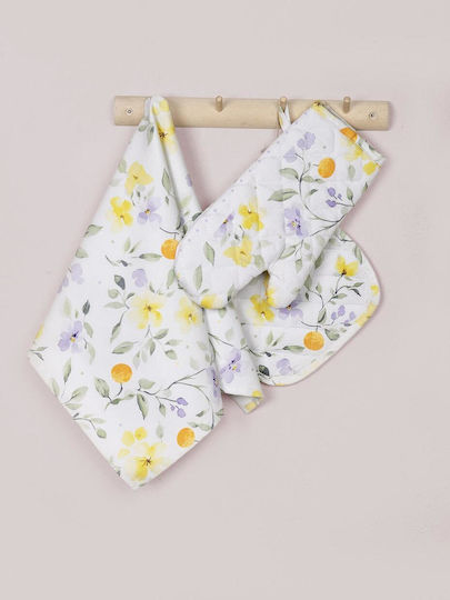 Nima Brunch Time Oven Mitt Fabric Multicolour 2pcs