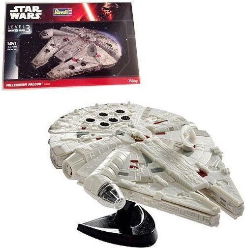 Revell Star Wars - Millennium Falcon Φιγούρα Μοντελισμού Αεροπλάνο Γκρι σε Κλίμακα 1:241
