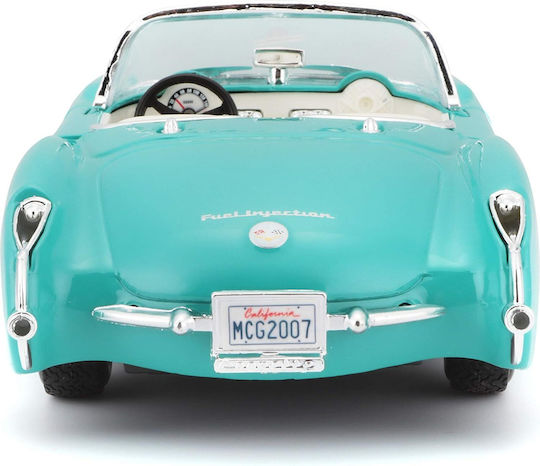Maisto Chevrolet Corvette '57 Φιγούρα Μοντελισμού Αυτοκίνητο Μπλε σε Κλίμακα 1:24