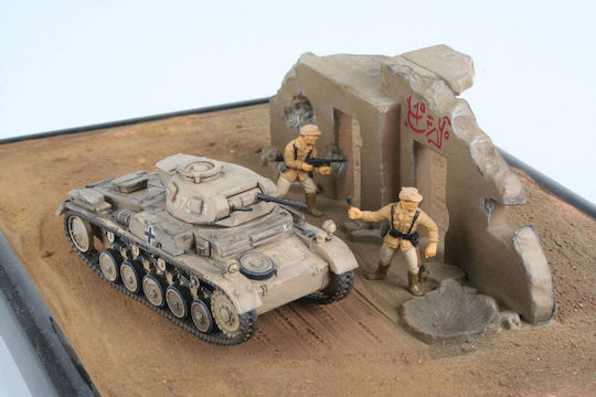 Revell PzKpfw II Ausf. F 1:76 Фигура за Моделизъм Резервоар 61 Части в Мащаб 1:76