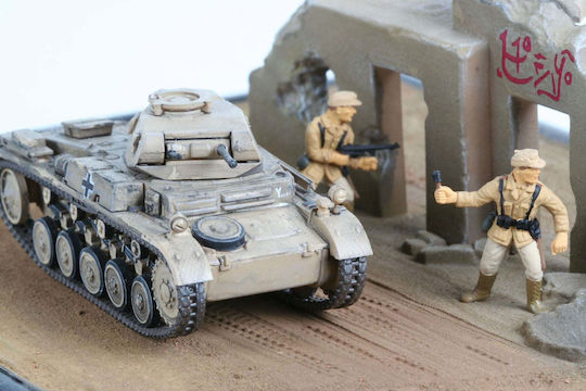 Revell PzKpfw II Ausf. F 1:76 Фигура за Моделизъм Резервоар 61 Части в Мащаб 1:76