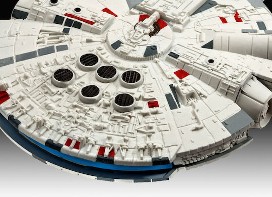 Revell Millennium Falcon Φιγούρα Μοντελισμού Διαστημόπλοιο Γκρι 20 Κομματιών σε Κλίμακα 1:241 με Κόλλα και Χρώματα 10x7.7εκ.