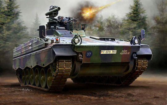 Revell SPz Marder 1A3 Modellfigur Tank 161 Teile im Maßstab 1:72 9.5cm.