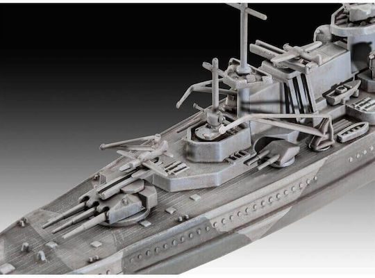 Revell Battleship Φιγούρα Μοντελισμού 48 Κομματιών σε Κλίμακα 1:1200 με Κόλλα και Χρώματα 18.8x3εκ.