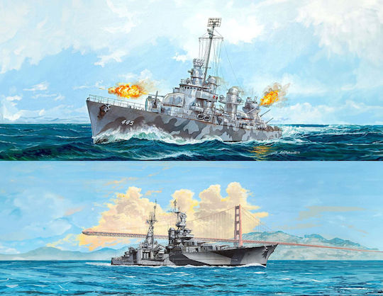 Revell Φιγούρα Μοντελισμού σε Κλίμακα 1:700 με Κόλλα και Χρώματα 26.2x16.4εκ.