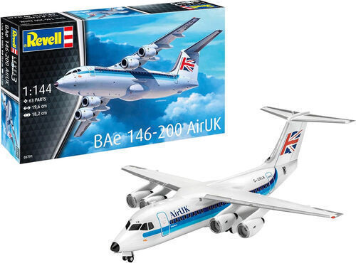Revell Model Set Avro Rj85 Scale 1:144 63791
