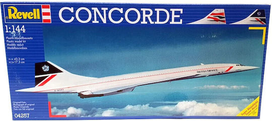 Revell Modellfiguren Flugzeug Concorde im Maßstab 1:144