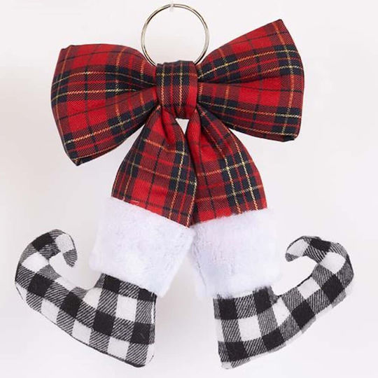 Eurolamp Weihnachtliche Figur Bogen Rot Höhe 30cm