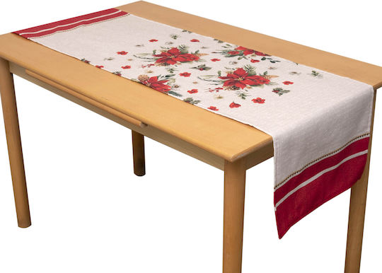 Viopros Christmas Tablecloth Fabric L280xW140cm.