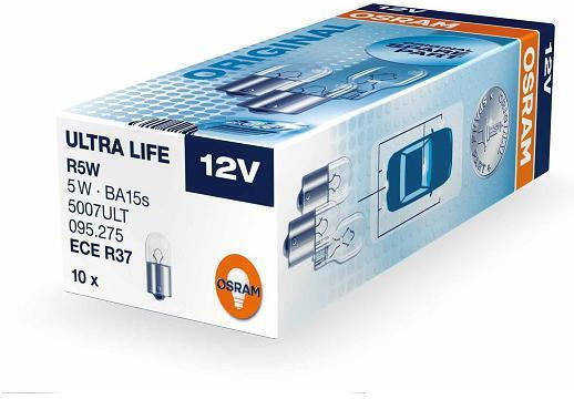 Set 10 Becuri R10w 12v Osram Original