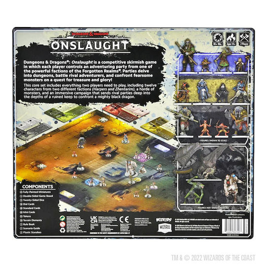 WizKids Dungeons & Dragons Onslaught Harpers Gegen Zhentarim Reiseführer