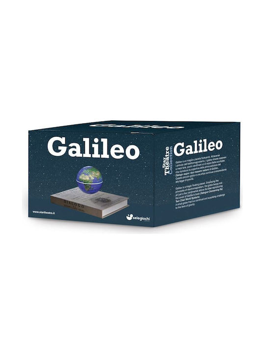 Selegiochi Floating World Globe with Diameter 17.6cm and Height 26.2cm Galileo