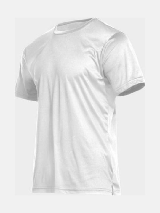 Μπλουζα T-shirt Stenso Dri-fit Λευκο