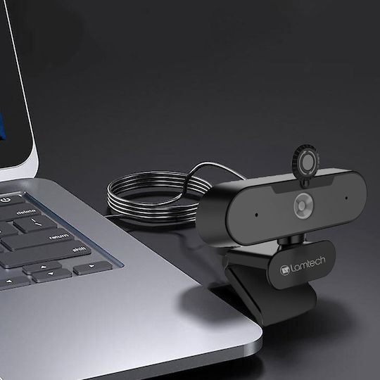 Lamtech Web Camera 2K με Autofocus Λευκή LAM114345