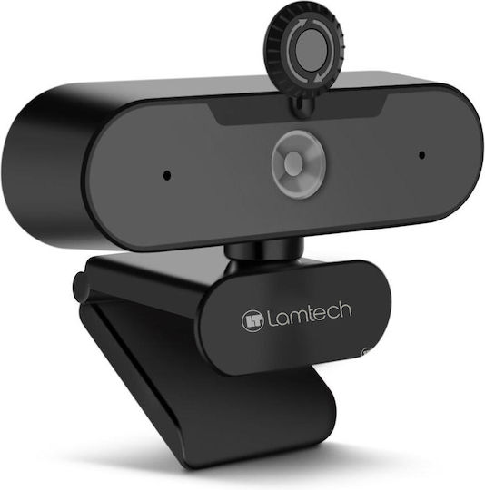 Lamtech Web Camera 2K με Autofocus Λευκή LAM114345