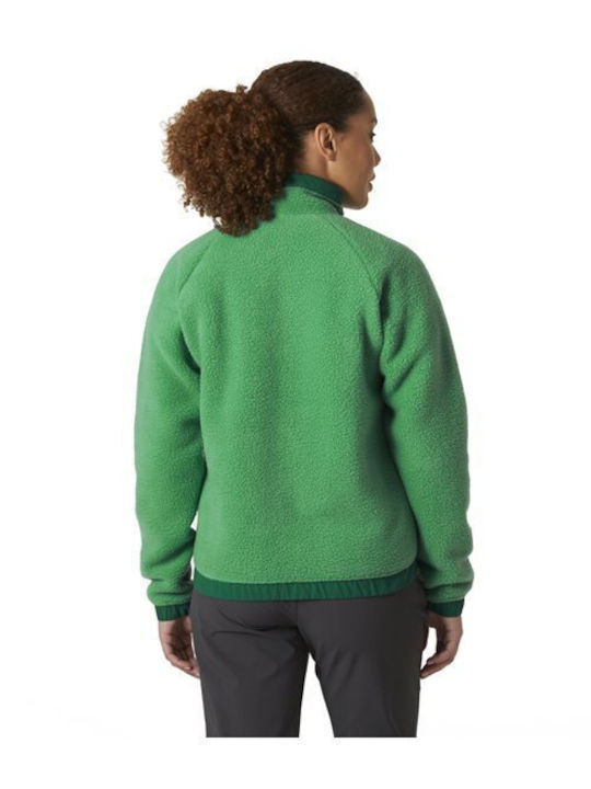 Men's Fleece Cardigan Green